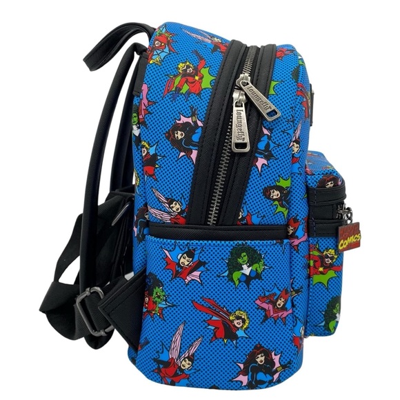 NEW Loungefly Disney Marvel Comics Women Of Marvel Mini Backpack main image 7